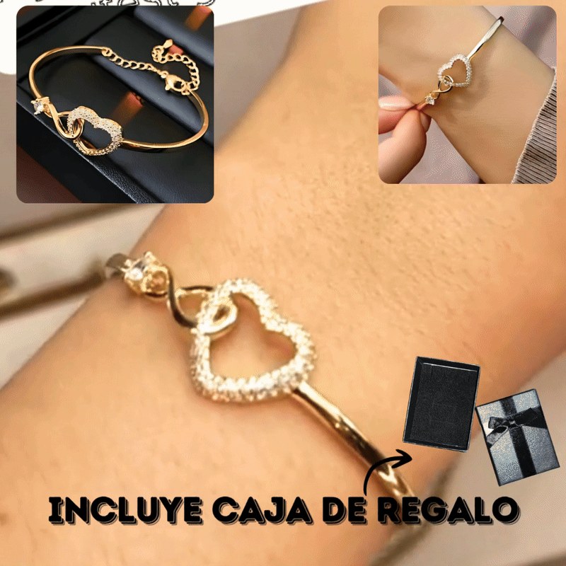 Miniatura 4 de Brazalete Corazon Infinito +CAJAREG